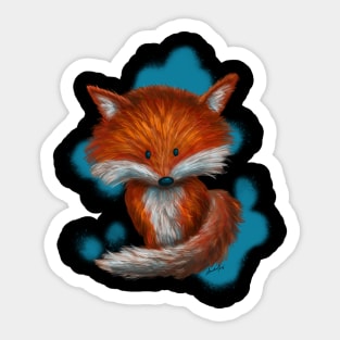 Red Fox Sticker